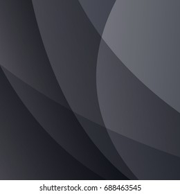 Abstract geometric  pattern black and gray color technology modern futuristic background, vector illustration