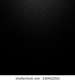 Abstract geometric pattern. Black hexagon background. Vector illustration eps 10
