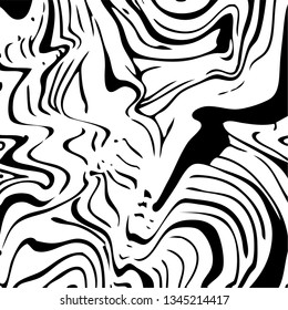 abstract geometric pattern black white