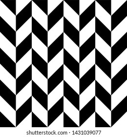 Abstract geometric pattern in black and white random triangles, monochrome background