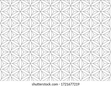 Patrón geométrico abstracto en blanco y negro