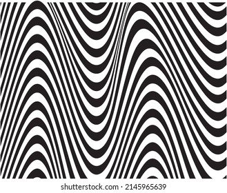 Abstract geometric pattern, black and white seamless pattern, vector zigzag background illustration for fabric, clothing, print web, fashion, surface design.