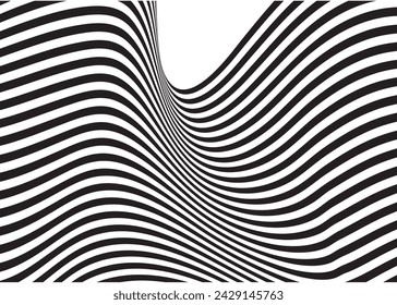Patrón geométrico abstracto, patrón inconsútil blanco y negro, ilustración para el diseño moderno del negocio. Fondo de pantalla futurista. Elemento fresco para la presentación, fondo de zigzag para la tela, ropa, impresión.