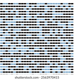 Abstract Geometric Pattern: Black, White, and Purple Rectangle Design