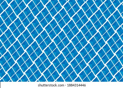 abstract geometric pattern in blue color