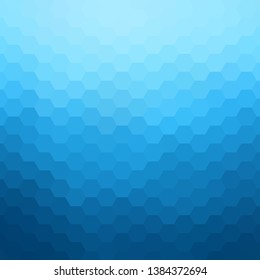 Abstract geometric pattern. Blue hexagon background. Vector illustration eps 10