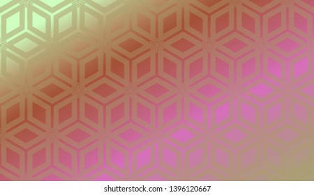 Abstract geometric pattern. For Bright Website Banner, Invitation Card, Scree Wallpaper. Vector Illustration.