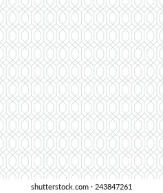 Abstract  geometric pattern by lines .  Seamless vector background. Gray and white texture.