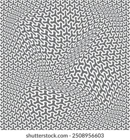 Padrão geométrico abstrato por listras, linhas. Um fundo perfeito. Textura cinzenta e branca
