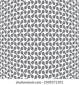 Abstract geometric pattern by stripes, lines. A seamless background. Gray and white texture
