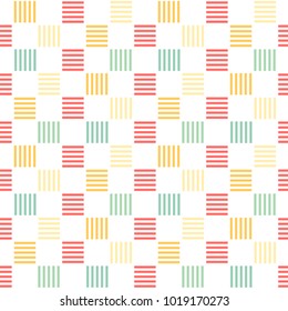 Abstract geometric pattern. It can be used for packaging, wrapping paper, textile, phone case etc.