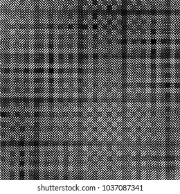 Abstract geometric pattern. Pattern can be used for wallpaper, cover fills, web page background, surface textures. Vector linen texture.