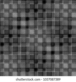 Abstract geometric pattern. Pattern can be used for wallpaper, cover fills, web page background, surface textures. Vector linen texture.