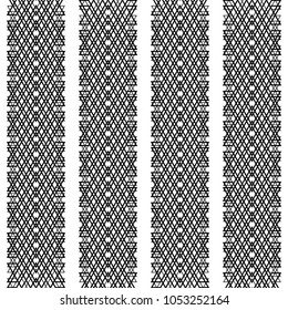 Abstract geometric pattern. Pattern can be used for wallpaper, cover fills, web page background, surface textures. Vector linen texture.