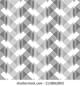 Abstract geometric pattern. Pattern can be used for wallpaper, cover fills, web page background, surface textures. Vector linen texture.