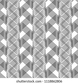 Abstract geometric pattern. Pattern can be used for wallpaper, cover fills, web page background, surface textures. Vector linen texture.