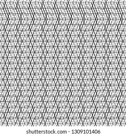 Abstract geometric pattern. Pattern can be used for wallpaper, cover fills, web page background, surface textures. Vector linen texture.