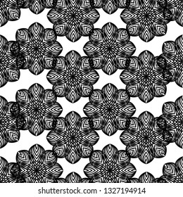 Abstract geometric pattern. Pattern can be used for wallpaper, cover fills, web page background, surface textures. Vector linen texture. - Vector