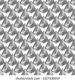 Abstract geometric pattern. Pattern can be used for wallpaper, cover fills, web page background, surface textures. Vector linen texture. - Vector