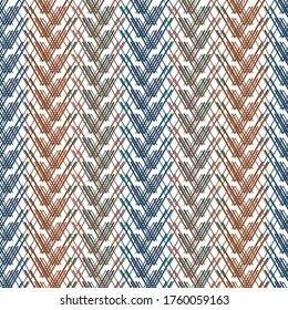 Abstract geometric pattern. Pattern can be used for wallpaper, cover fills, web page background, surface textures. Vector linen texture.