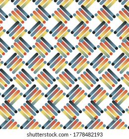 Abstract geometric pattern. Pattern can be used for wallpaper, cover fills, web page background, surface textures. Vector linen texture.