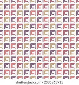 Abstract geometric pattern. Pattern can be used for wallpaper, cover fills, web page background, surface textures. Vector linen texture.