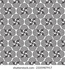 Abstract geometric pattern. Pattern can be used for wallpaper, cover fills, web page background, surface textures. Vector linen texture.