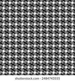 Abstract geometric pattern. Pattern can be used for wallpaper, cover fills, web page background, surface textures. Vector linen texture.