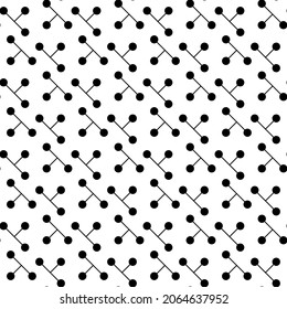 Abstract Geometric Pattern With Circles And Lines. Black And White Modern Poster. Abstract Wall Art. Digital Art Of Interior Decoration For Print. Abstract Geometric Minimal Poster 