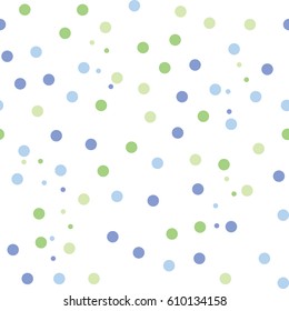 Abstract geometric pattern with circles. Textile pattern for fabric. Vector background.