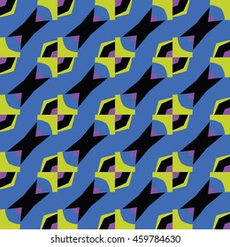 Abstract geometric pattern. Cloth design, wallpaper.