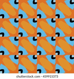 Abstract geometric pattern. Cloth design, wallpaper.