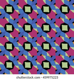 Abstract geometric pattern. Cloth design, wallpaper.