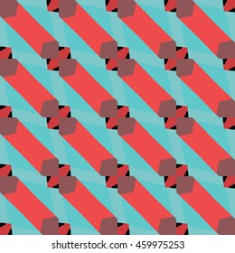 Abstract geometric pattern. Cloth design, wallpaper.