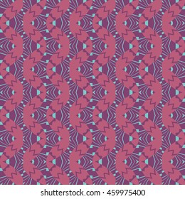 Abstract geometric pattern. Cloth design, wallpaper.