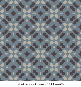 Abstract geometric pattern. Cloth design, wallpaper. Interior wall decoration.Vector illustration. 