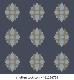 Abstract geometric pattern. Cloth design, wallpaper. Interior wall decoration.Vector illustration. 