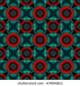 Abstract geometric pattern. Cloth design, wallpaper.