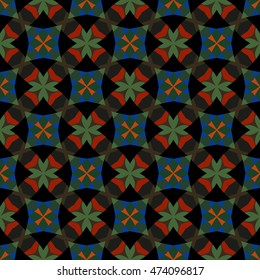 Abstract geometric pattern. Cloth design, wallpaper.