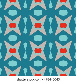 Abstract geometric pattern. Cloth design, wallpaper.