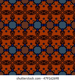 Abstract geometric pattern. Cloth design, wallpaper.