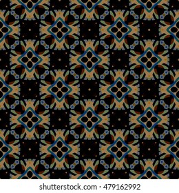 Abstract geometric pattern. Cloth design, wallpaper.
