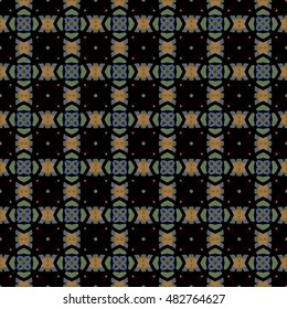 Abstract geometric pattern. Cloth design, wallpaper.