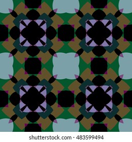 Abstract geometric pattern. Cloth design, wallpaper.