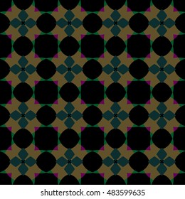 Abstract geometric pattern. Cloth design, wallpaper.