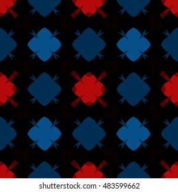 Abstract geometric pattern. Cloth design, wallpaper.