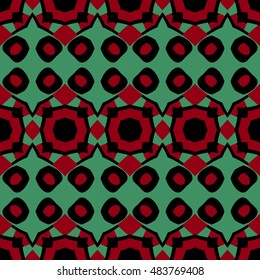Abstract geometric pattern. Cloth design, wallpaper.