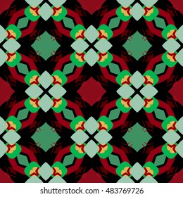 Abstract geometric pattern. Cloth design, wallpaper.