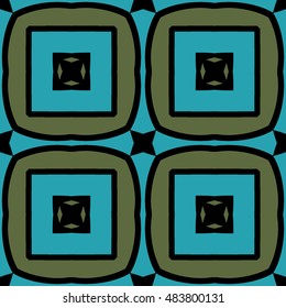 Abstract geometric pattern. Cloth design, wallpaper.