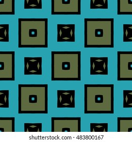 Abstract geometric pattern. Cloth design, wallpaper.